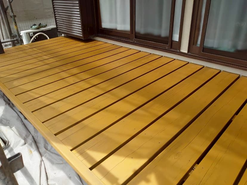 ウットデッキ施工 施工後